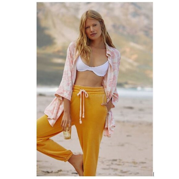 L*SPACE Pacifica Floral Tunic Swimsuit Cover Up from Anthropologie - Size XS/S - Picture 1 of 7
